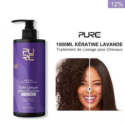 Vitalia x PURC : Le Lissage Brésilien Professionnel à la Lavande