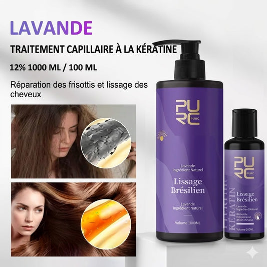 Vitalia x PURC : Le Lissage Brésilien Professionnel à la Lavande