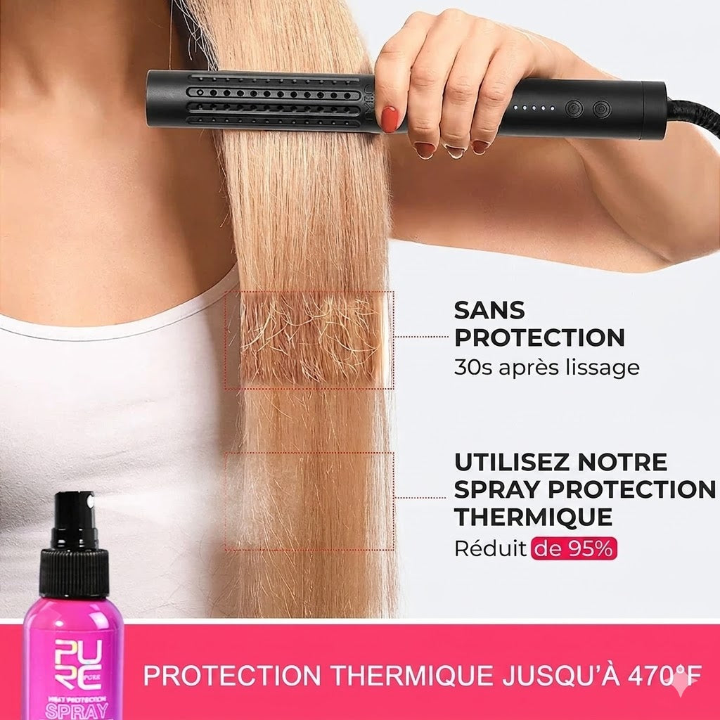 Bouclier Thermique 240°C : Spray Protection & Éclat Haute Performance