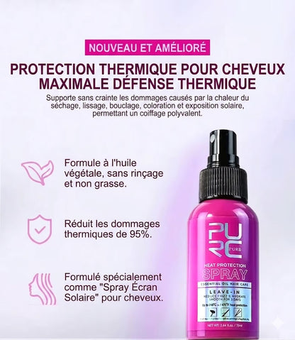 Bouclier Thermique 240°C : Spray Protection & Éclat Haute Performance
