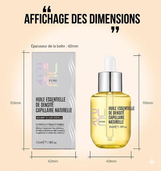 Sérum Vitalia Expert : Huile Essentielle de Densité Capillaire Naturelle (35ml